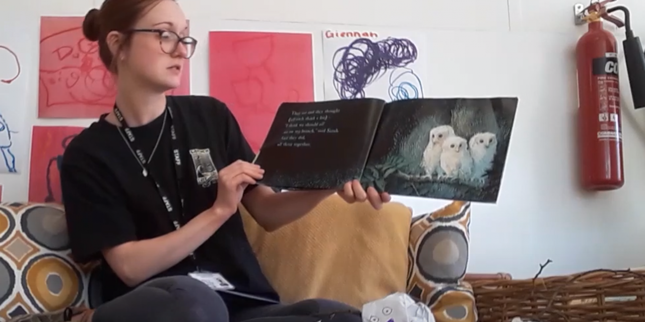 Emily Reads Owl Babies