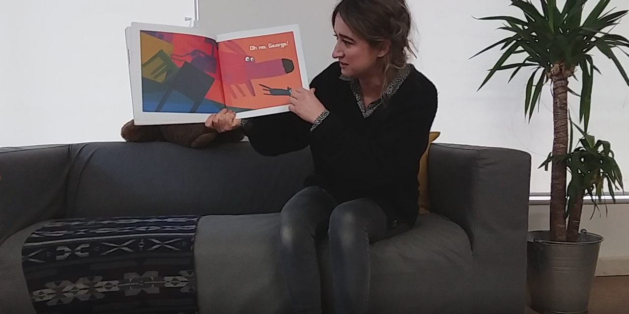 Video: Hello from Robin and Louise reads Oh No George!